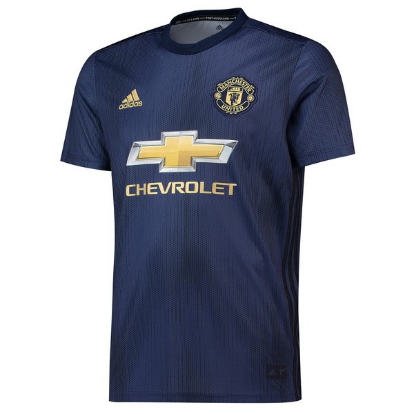 Maillot Football Manchester United Third 2018-19 Bleu